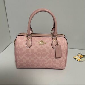 Coach Light Pink Satchel Bag